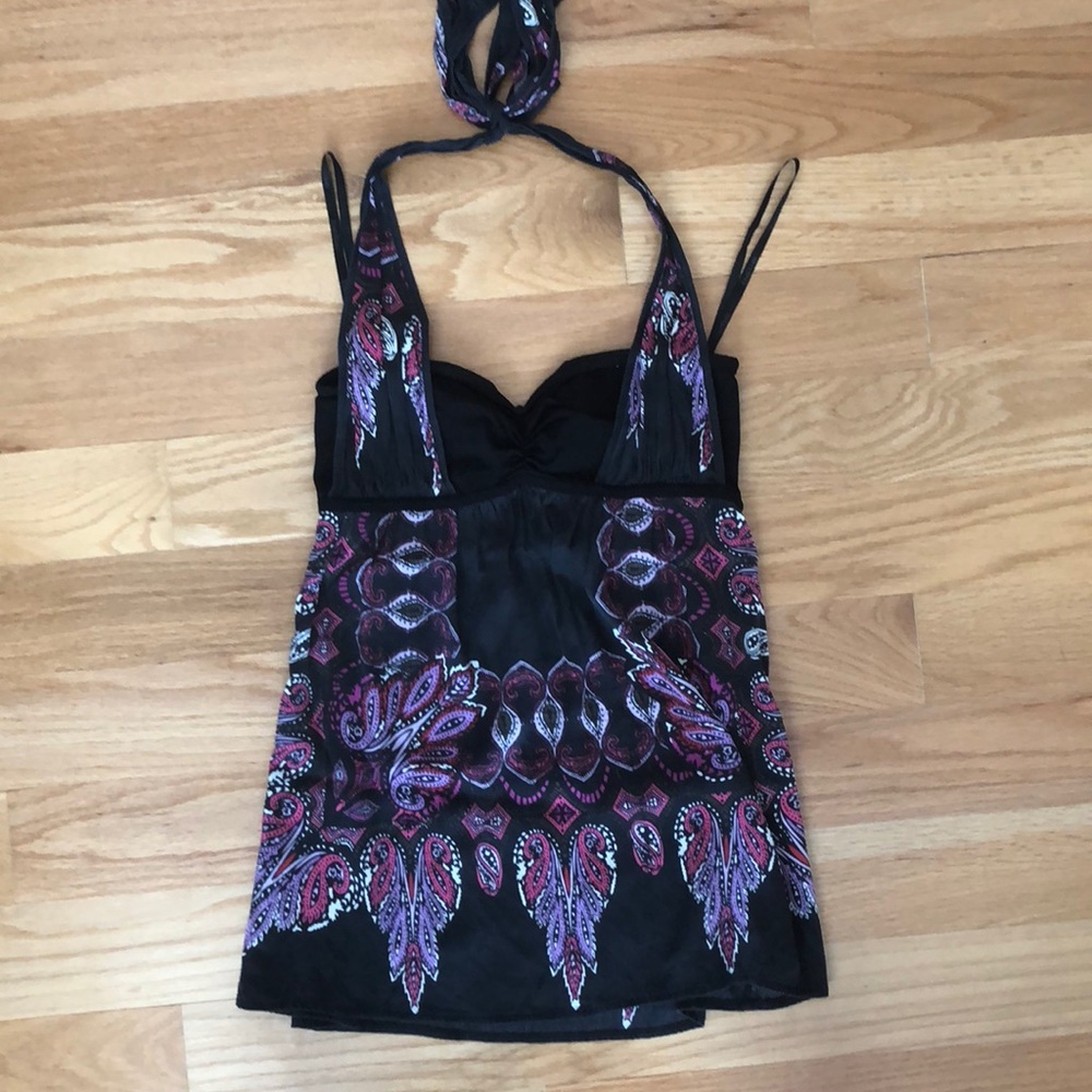 Bebe Halter Top Size Medium